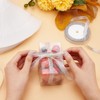 BENECREAT 30 Pcs PVC Transparent Plastic Case, 2.4 x 2.4