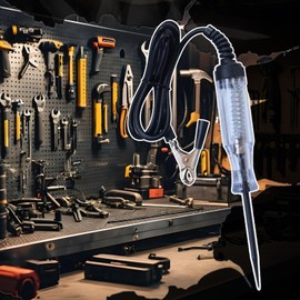 Probe Tester | Electric Circuit Tester | Automotive Electricity Pen Voltmeter Diagnostic Tool for Electric Vehicle Grounding Outlet Daily Use Motorcycle Truck Trailer Wall Home Marine