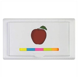 'Red Apple' Sticky Note Ruler Pad (ST00030517)
