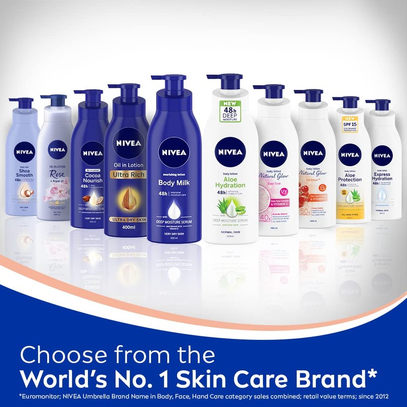 Nivea Natural Glow Cell Repair Body Lotion | With SPF