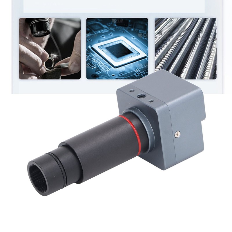 USB Microscope Camera 4K 8MP Digital Electronic Eyepiece with 0.5X
