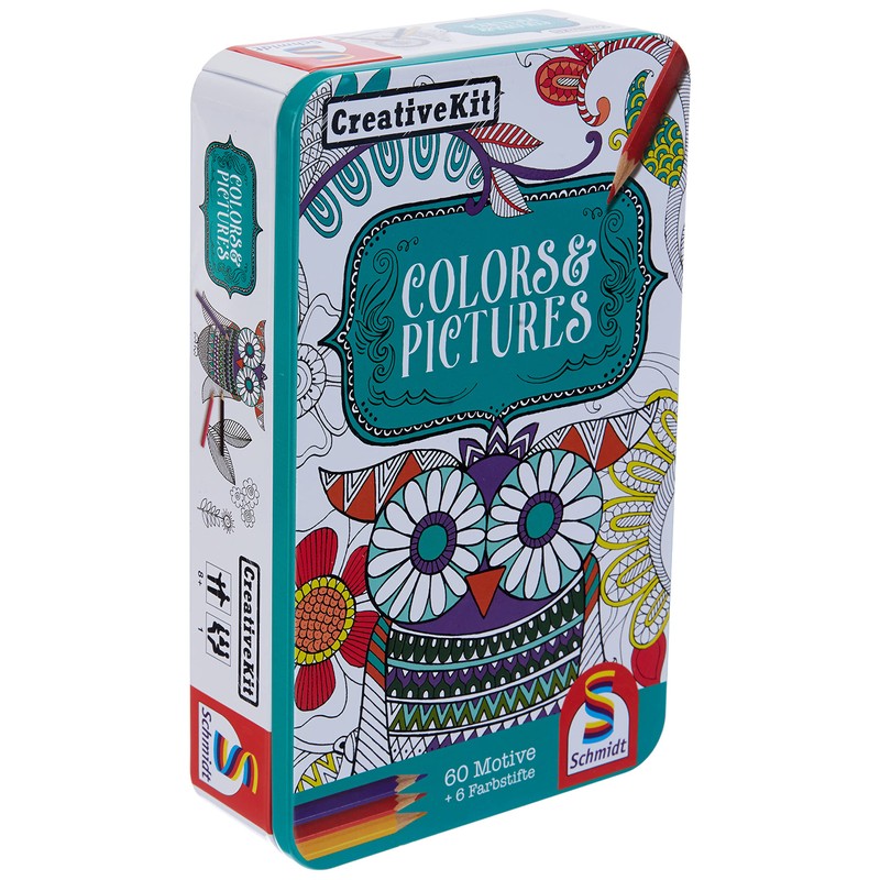 Schmidt Spiele 51403 Schmidt Schmidt Spiele 51403-Creative Kit, Farben und