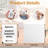 Bgtecho 200 Pack Makeup Remover Wipe Bulk, Individually Wrapped Makeup