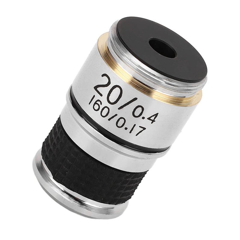 Microscope Lens, 20x RMS Interface Microscope Lens for Observation