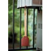 Outset 76616 Acacia Wood and Leather Amish-Style Fly Swatter, 17.5",