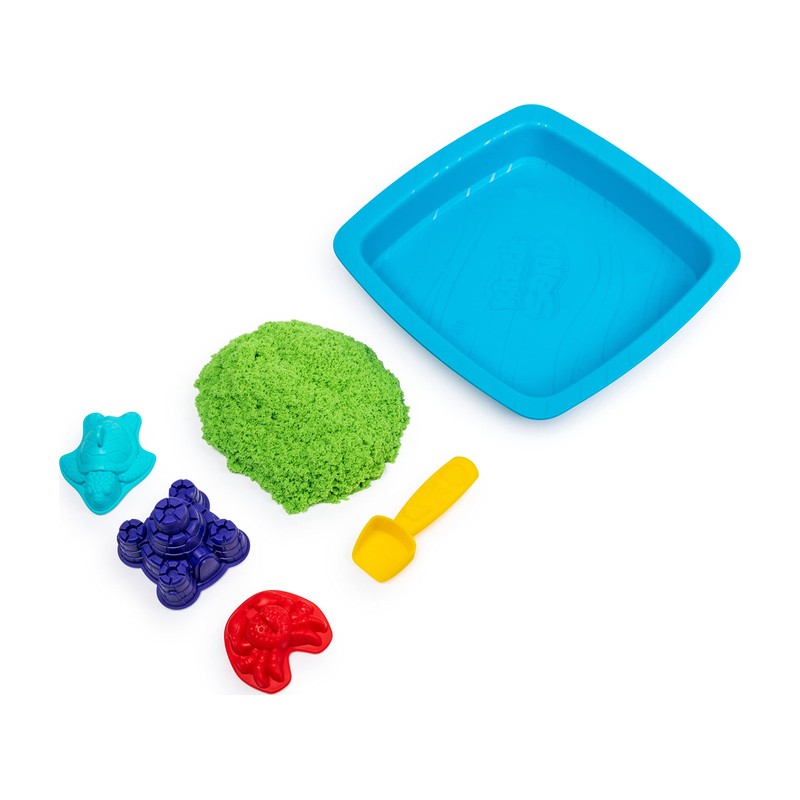 Kinetic Sand 6028092 - Sand Box Set purple - assorted