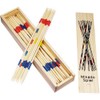 Mikado Game in a Practical Wooden Box, 19.5 cm x