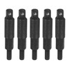 sourcing map 5pcs 1/4" Service Wrench Hex Key Adapter 3/16"