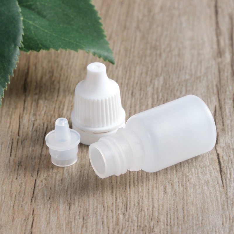 Rosenice 10 x Empty Plastic Dropper Bottles 5 ml -