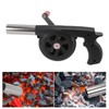 Hand Crank BBQ Blower Lightweight Portable ABS Barbecue Fan for