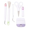 5 Pcs Vinyl Weeding Tool Set Weeder Tweezers Scraper Spatula