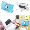 Classic Rectangle Magnet with Stand - Blue-footed Boobies Cartoon -