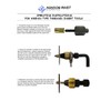 Hand-Threaded Insert Installation Tool for 10-32 Sized Inserts. Designed for