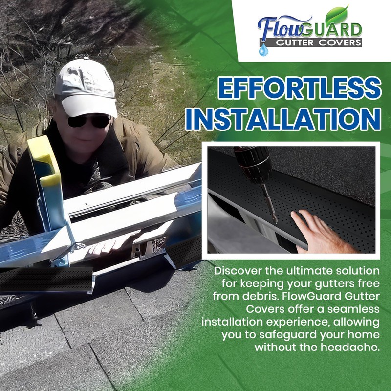 FlowGuard USA Made Slip Under Shingle Professional DIY Universal 5
