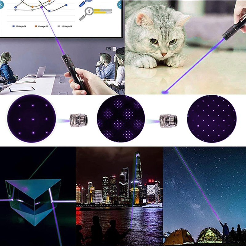 Laser Pointer, Purple Laser Pointer Indicator Light, Long Range Lazer