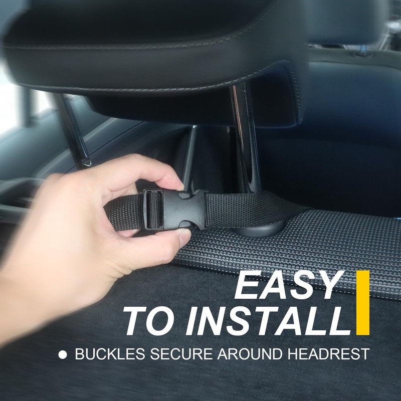 LoyaGour Back Seat Cover for Car Trucks Van SUV,Waterproof Rear