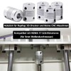 Saipor Pack of 5 Flexible Couplings (5 mm to 8