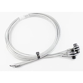 Hörmann Wire Rope Fitting Z (Size: 3 mm, Length 2740 cm, Made of High-Quality Steel, with Rope Holder, Durable and Robust, for Garage Doors) 3064352