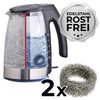 Maximex Raccoglitore di calcare MOD. Hexi Set di 2 Accessori