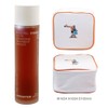 Innisfree Black Tea Youth Enhancing Treatment Essence + Play Green Cosmetic Pouch (Yellow) / 이니스프리 블랙티 유스 인핸싱 트리트먼트 에센스+플레이그린 화장품 파우치 (옐로우)