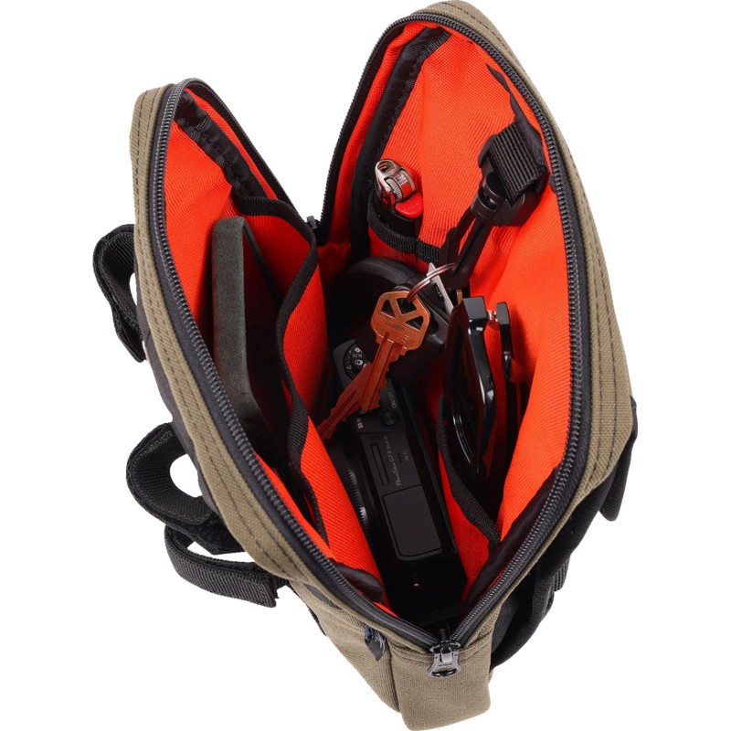 THRASHIN SUPPLY CO. 3510-0209 THB-0031 Handlebar Bag Slim - Green