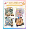 Coopay Crochet Starter Kit for Blanket, Granny Squares & Instructions,