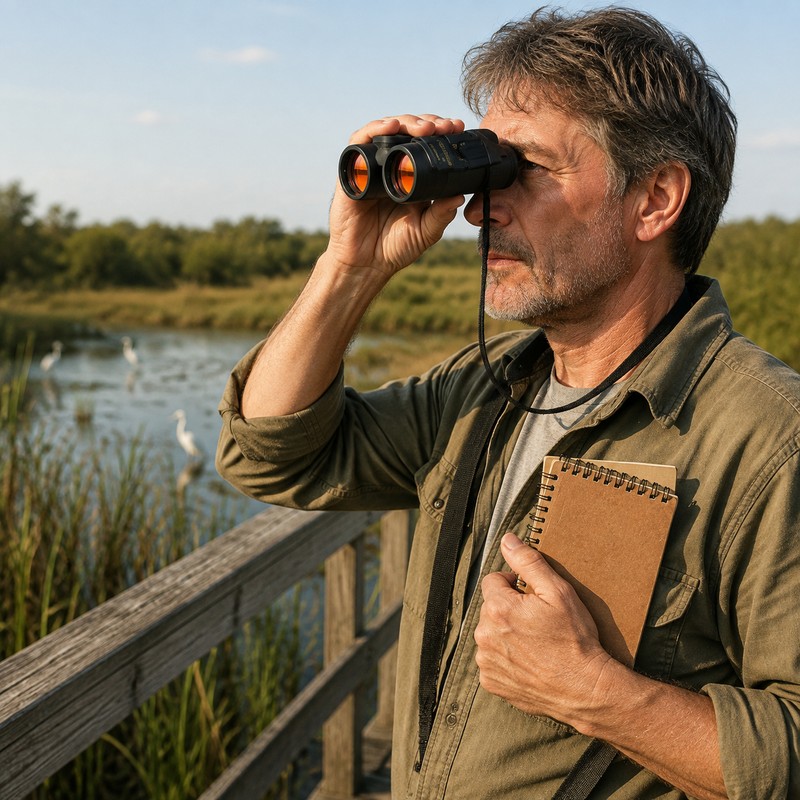 30x60 Compact Binoculars for Outdoor Viewing - HD Mini Telescope