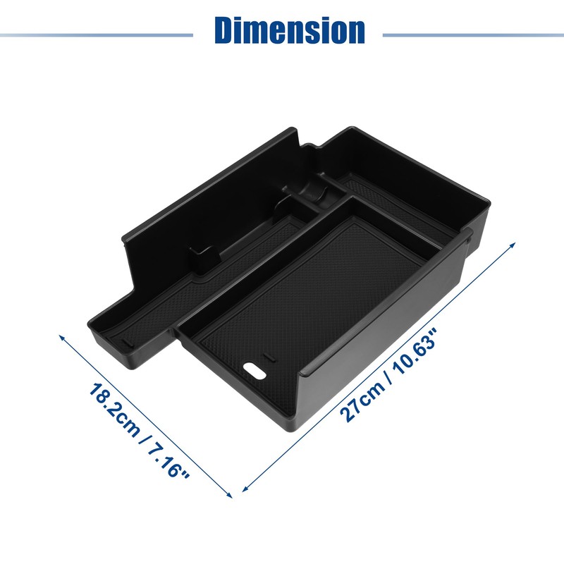 X AUTOHAUX Front Center Console Organizer Tray Fit for Nissan