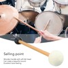 Drum Mallet Antislip Bass Drum Percussion Stick Hammer Wooden Musical