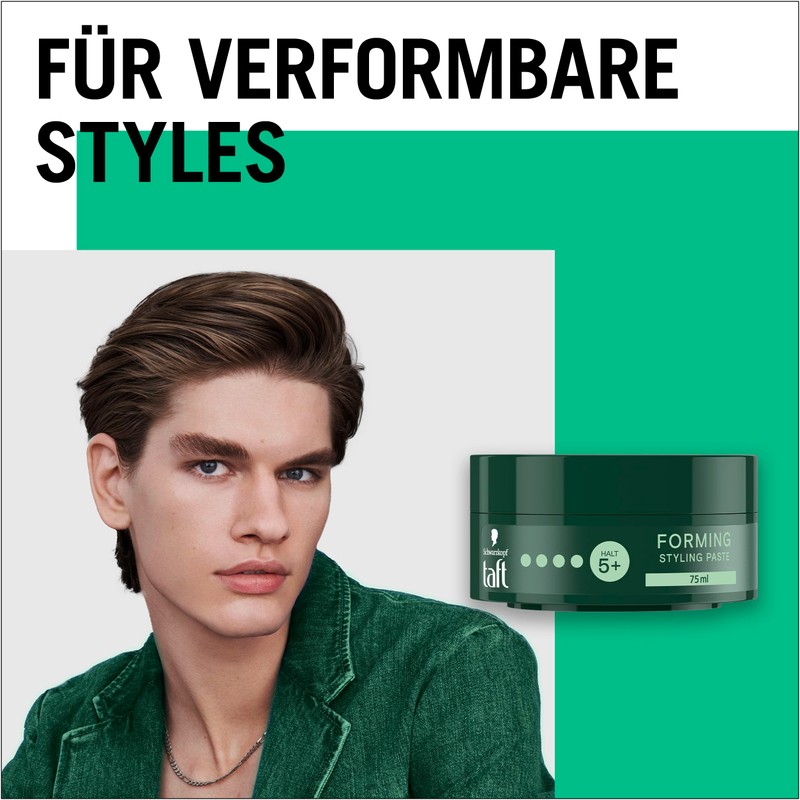 Schwarzkopf TAFT Paste Forming (75 ml), Hair Styling Paste for