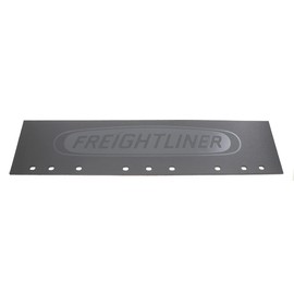 Freightliner Black Rubber 6" x 24" Semi Truck Mud Flap-Quarter Fender Flaps-Set