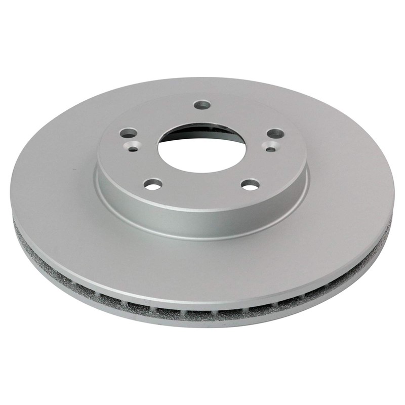 TRQ Front and Rear Brake Rotors Set Premium G-Coated Compatible