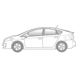 Fujimi Model 1/24 Inch Up Series No.284 Toyota Prius (ZVW30) G/Touring Selection ID-284