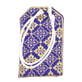 Kurita Buddha Brand Amulet Bag 17793 Purchased Hanabishi for Round Buddha Etc. (Height 3.1 inches (8.0 cm) Width 2.0 inches (5.0 cm) Purple