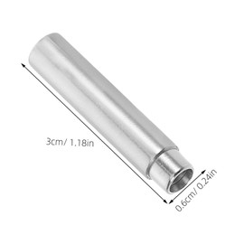 NOLITOY 10PCS Wood Burning Tool Adapter Soldering Iron Conversion for Pyrography Projects Quick Installation Electric Wood Burning Tool Connector for DIY Crafts and Detailed Artwork