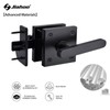 JIAHOO Double Side Gate Latch, Aluminum Self-Locking Gate Latch for