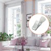 Ceeyoll Pack of 50 curtain clips, 32 mm metal curtain