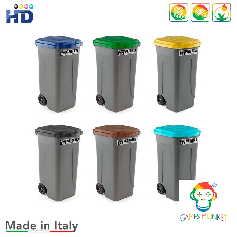GamesMonkey® - Collecting Stickers Recycling Garbage Waste v5 - TRANSPARENT