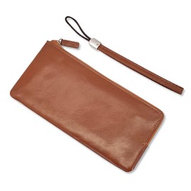 AdiStylinno Men's Long Wallets, Large Capacity Wallet, Portable Purse, PU Leather Wallet, Men's Multilayer Mobile Purse with Zip Pocket, brown, Modern