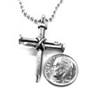 Forgiven Jewelry Nail Cross (aa3) Necklace Wire Wrapped Nail Pendant