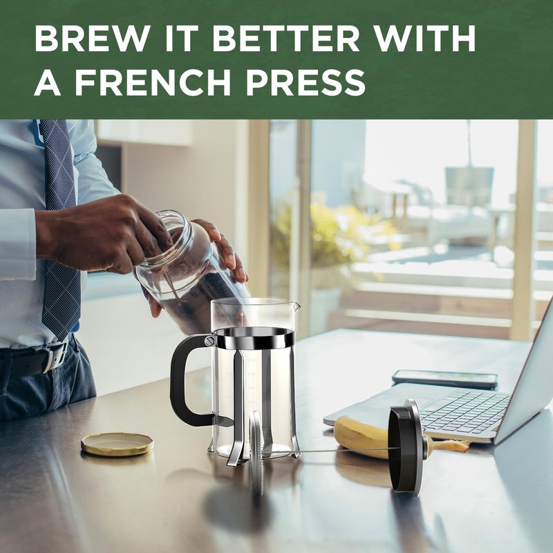 BeanNest 21 Ounce / 600ML French Press Coffee Maker -