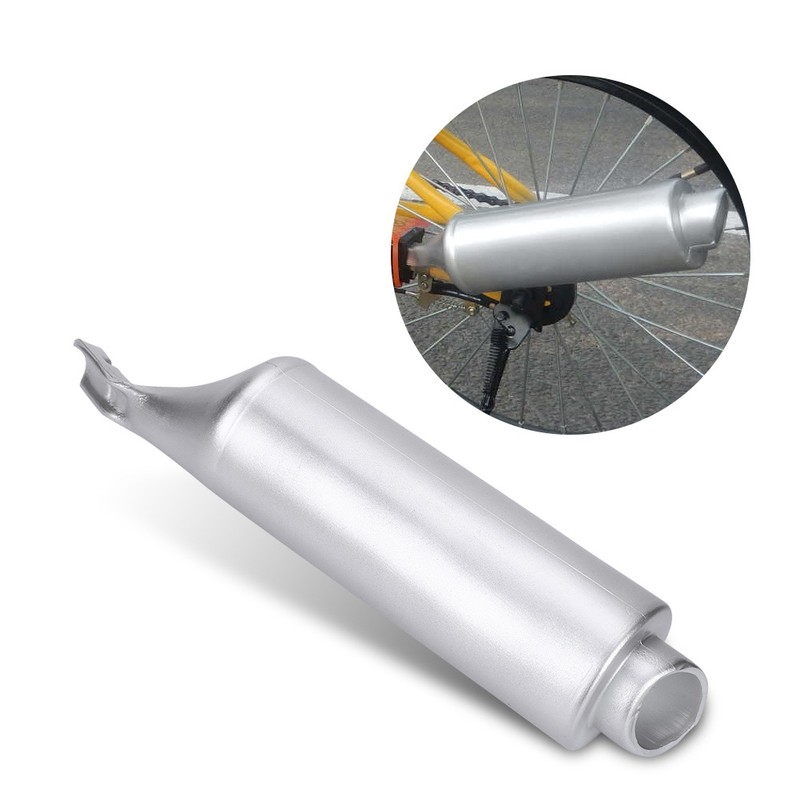 Bike Turbo Pipe Exhaust System Bicycle Spoke Sound Maker Cards