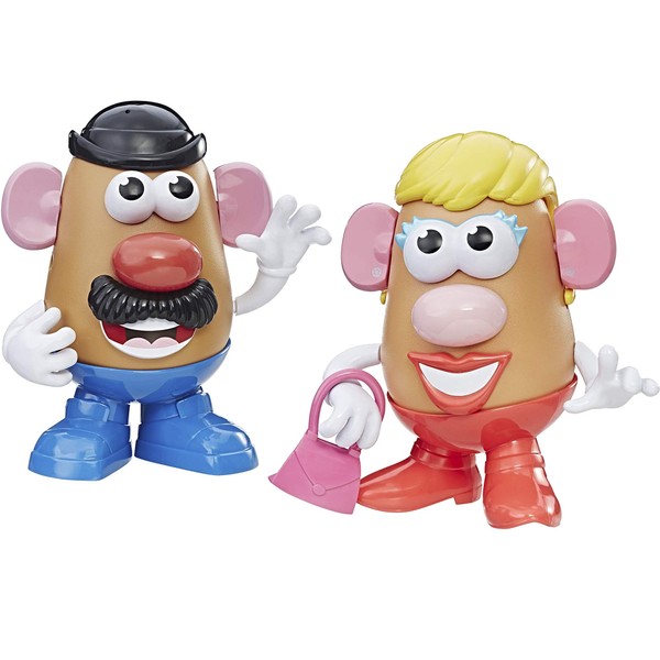 Playskool Mr Potato Head and Mrs Potato Head Bundle of 2 Complete Spud Characters
