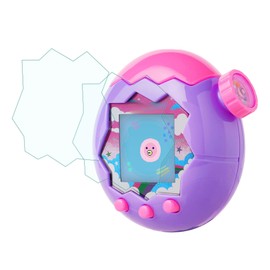 xcivi 2PCS Screen Protector for Tamagotchi Paradise, Clear Soft TPU Film, Screen Protector Compatible with Tamagotchi Paradise Screen Film, Not Tempered Glass Screen Protector