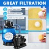 Vueinrg Filter Balls Pool for Sand Filter System, 500 g