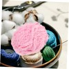 Hohopeti 1 Roll Comfortable Acrylic Yarn for Knitting Crocheting Multi