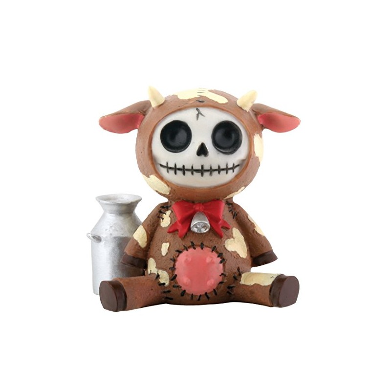SUMMIT COLLECTION Furrybones Brown Moo Moo Signature Skeleton in Dairy
