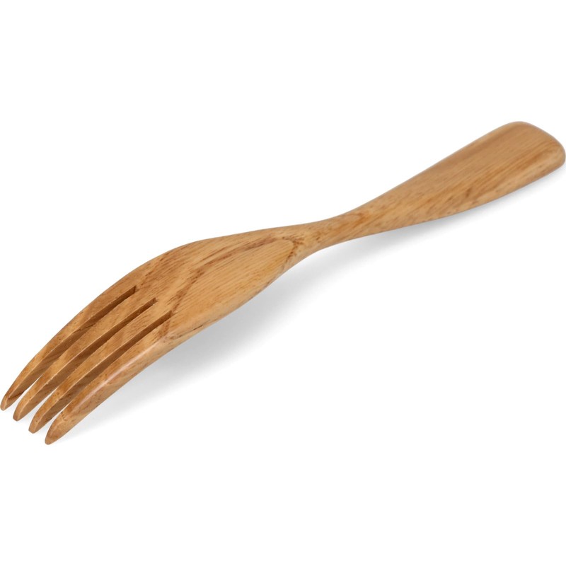TL190905 Wooden Fork, Salad Fork, Cutlery, Approx. 7.1 inches (18