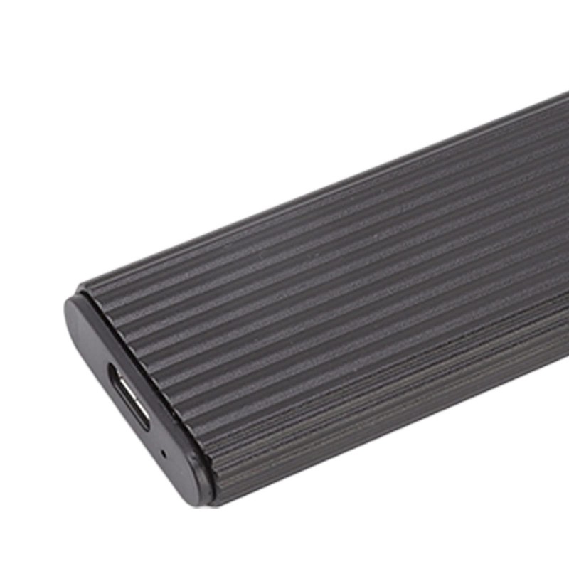 Aluminum M.2 NVME SATA SSD Enclosure Adapter, USB3.1(440+ MB) M.2