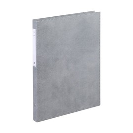 Lihit Lab HB407-6 Medical Record File, Standard Type, A4, 4 Holes, Silver